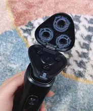 UICINOY-Afeitadora eléctrica recargable para hombre, afeitadora en seco y húmedo IPX7, afeitadora resistente al agua