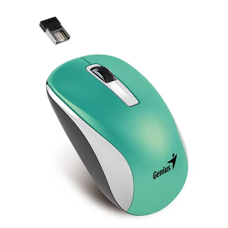 Мышь компьютерная GENIUS NX-7010 Бирюзовый 1200dpi. 784024 31030114109 | Компьютеры и офис