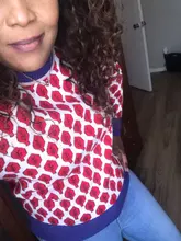 Las mujeres nuevo Vintage hoja de Jacquard cálido suéteres de manga larga o-Cuello Lurex jerséis de Navidad de punto otoño Tops Retro C-014