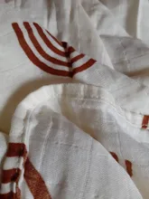 Mantas de muselina de algodón y bambú para bebé, 120x120cm, para recién nacido