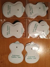 Tens-Electrode-Pads Conductive-Gel-Pad Therapy-Massager Body-Acupuncture Pulse-Stimulator