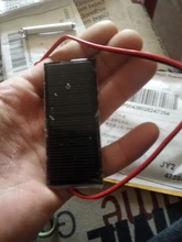 Panel Solar con cable extensible, células solares policristalinas epoxi estándar DIY, módulo de carga de batería de 30cm, 5,5 V, 0,38 W, 70ma