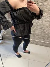 Blusa de chifón plisada con hombros descubiertos para mujer, camisa Sexy elegante de Color liso para oficina y calle, 2021