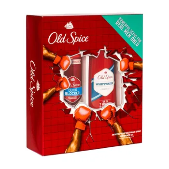 

Old Spice 125 ml spray deodorant, 250 ml shower Gel, with box, for men