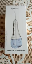 H2ofloss-Irrigador portátil para limpieza dental, dispositivo recargable por USB con capacidad para 300ml de agua