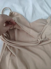 Shestyle mono mujeres Sexy sin espalda ropa de verano ropa de cuello en V Thong Nude Top Bodycon Club cuerpo negro dama elegante sin costura