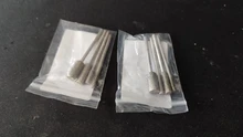DRELD 8 unids/set de diamante de corte de cabeza puntas montados poco 2,35mm vástago de piedra de Jade tallado pulido para Dremel herramienta rotativa