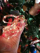 3MX3M LED Curtain Garland on The Window USB String Lights Fairy Festoon Remote Control