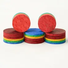 

Rainbow Tip Billiards Pool Cue Tip Professional 14mm S/M/H Multi-Layers Pool Cue Stick Tip Durable Billiard Accessories