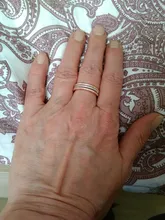 Huitan-Anillos finos minimalistas para mujer, sortija de boda brillante de circón cúbico, alta calidad, versátil, 2020