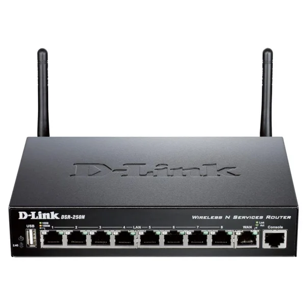 Маршрутизатор D-Link DSR-250N Wi-Fi 300 Мбит/с