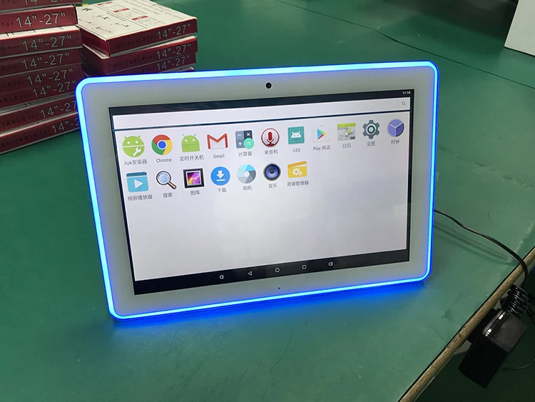 10 Inch Tablet PC Desktop - RK3128, Android 6.0, 1GB DDR3, 16GB Flash, WiFi, RJ45, BT, USB, Type-C, Serial with LED Indicator Description Image.This Product Can Be Found With The Tag Names Automotive, Beauty Health, Computers Electronics, Fashion, Home Garden, Online shopping, Phones Accessories, Toys Sports, Weddings Events