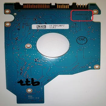 

TOSHIBA MK3265GSX HDD2H83 G GL01 T 88i9017-TLA2 G002641A PCB Number
