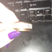 Uelf-Anillo de cruz de Jesús Religión Cristiana para hombre y mujer, sortija de acero inoxidable de 8mm, regalo de fiesta, Anillo Anneaux