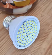 Spotlight Bulb Lampara E27-Lamp-E14 Gu5.3 Gu10 Led Led Mr16 80leds B22 10-Bombillas 5W