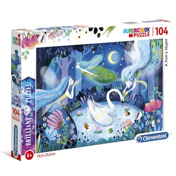 

Puzzle Brilliant Fairy Night 104Pzs toys board games Clementoni