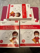 Mascarilla KN95 de 5 capas con filtro FFP2 para niños y niñas, máscara facial con respirador CE, antipolvo, para chico y Chica, 2021