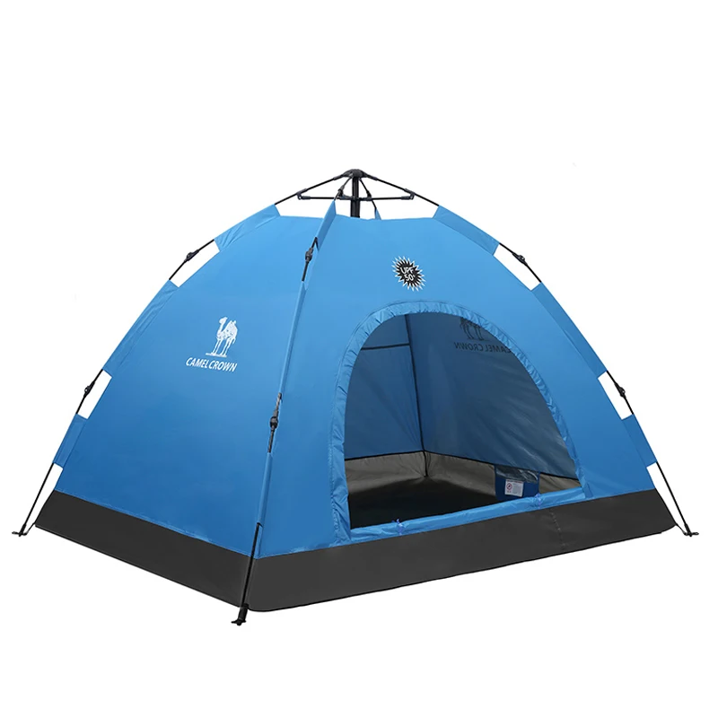 CAMEL, 2 человека, однослойная, быстро открывающаяся, автоматическая палатка, сверхлегкая, палатка, водонепроницаемая, 150D, Оксфорд, для походов, путешествий, кемпинга, палатки