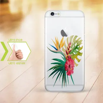 

Personalized iPhone 6-6 Plus Thin Transparent Silicone Phone Cover (Leaf Temalı-13)