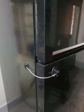 Safety-Lock Protection Security-Cable Window-Refrigerator Opening Stainless-Steel Baby