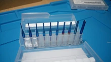 XCAN-Juego de brocas de grabado, Nano Blue Coated brocas de rebajadora de CNC, cortador de fresado de corte, vástago de 1/8 , herramientas de fresado de carburo