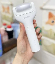 Showsee-Lima eléctrica para pies, removedor de callos al vacío, herramientas profesionales de pedicura, lijadora eléctrica para pies, B1-W para el cuidado de la piel