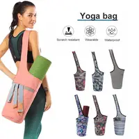 Portable Yoga Mat Bag Fashion Sports Yoga Mat Tote Storage Shoulder Bag Backpack Sling Carrier Fitness Supplies 1