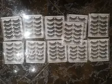 5 pares de pestañas de visón pestañas falsas pestañas volumen dramático pestañas extensión de pestañas falsas