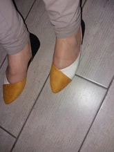 Zapatos planos de otoño MCCKLE para mujer, zapatos planos de PU con punta puntiaguda, zapatos planos informales poco profundos, nuevos zapatos sexis de talla grande para mujer