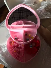 Conjunto de collar y pulsera de princesa Elsa para niños y niñas, caja de regalo de joyería con pinza para el pelo de Frozen 2, regalo de Navidad y vacaciones