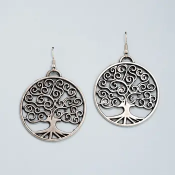 

Women's earrings Tree of Life (53234)
