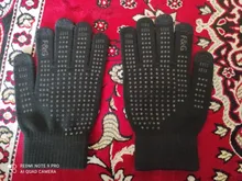 Guantes de correr para deportes al aire libre para hombre y mujer, gran oferta, cálidos, con pantalla táctil, para gimnasio, Fitness, de dedo completo, guantes mágicos de punto