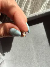 1 set CANNER 925 pendientes tipo botón de plata fina para las mujeres de circón de cristal pequeño mini pendiente pendientes para Piercing joyería brincos