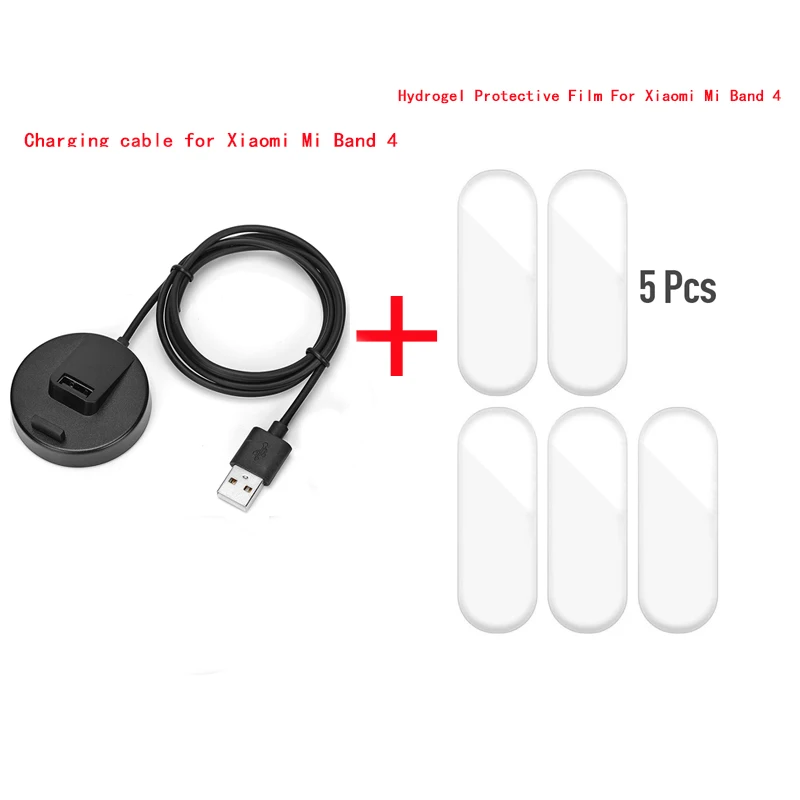 For Xiaomi Mi Band 4 Зарядный кабель для Xiaomi mi Band 4 mi band 4, умный Браслет mi band 4, зарядный кабель Band 4, usb-адаптер для зарядного устройства - Цвет: For Xiaomi Mi Band 4