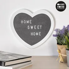 Картина для букв и цифр сердце Oh My Home BigBuy Love