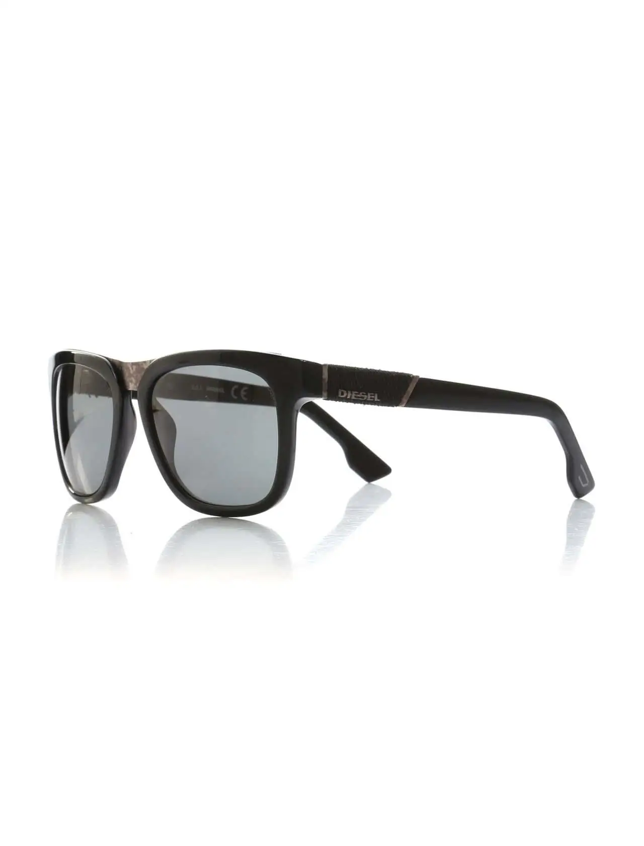 

Unisex sunglasses dl 0142 01n bone black organic square square 54-17-140 diesel