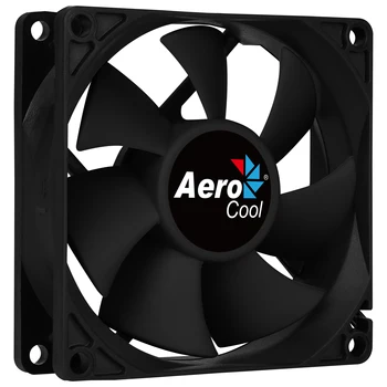 

Aerocool FORCE, PC fan 8 cm, blade curves, 40000h lifespan