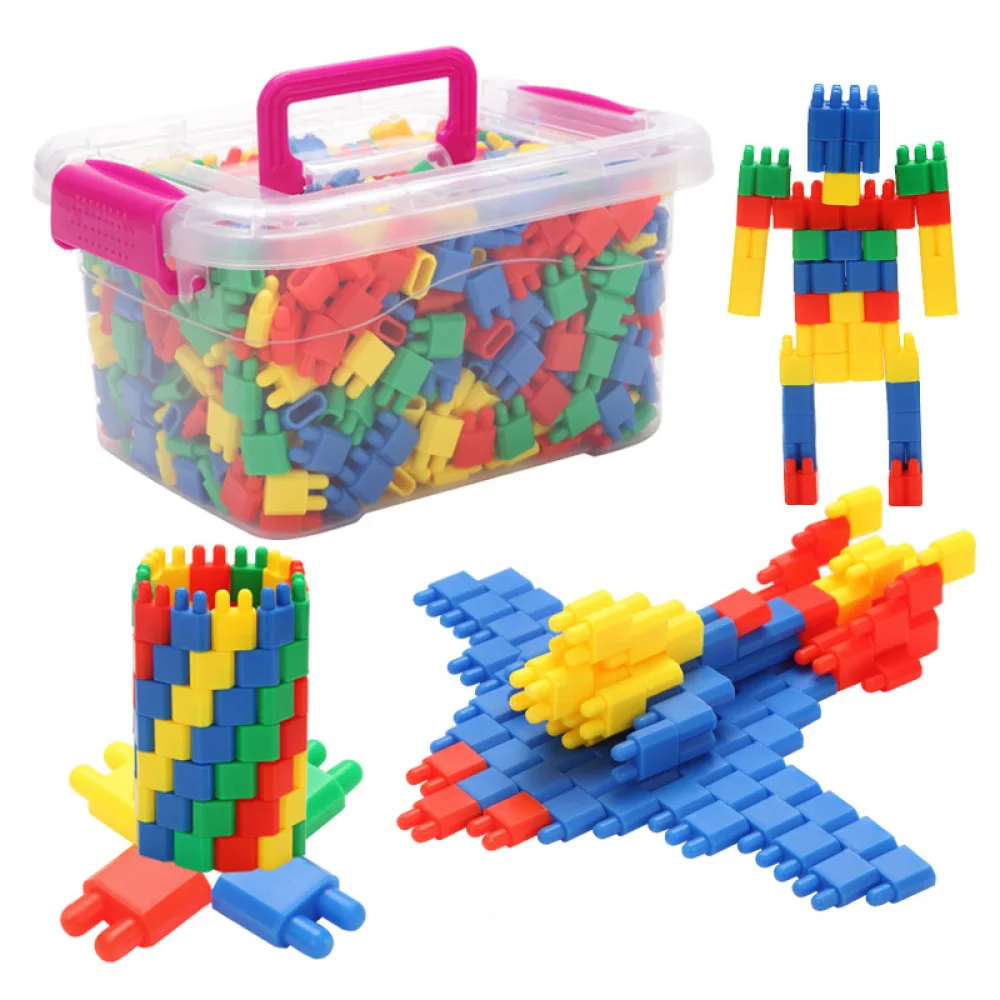 

Bullet Plastic Pellet Building Blocks DIY Assembling Educational Toys For Children Safety Material Intellectual Development Toy