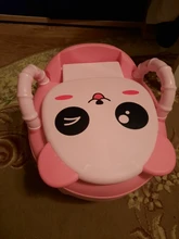 Orinal para bebé, inodoro, bandeja de entrenamiento, asiento de inodoro, cama para niños, orinal portátil, respaldo cómodo, tetera linda de dibujos animados