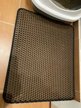 Cat Litter Waterproof Pet-Cat EVA with Bottom-Layer Non-Slip Black Bed-Mat