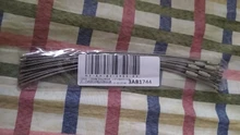 10 uds/1,5/2mm llavero EDC Etiqueta de cuerda de alambre de acero inoxidable lazo de Cable tornillo dispositivo de bloqueo clave llavero círculo campamento utensilio para colgar