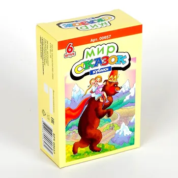 

Cubes "world of fairy tale-4" (without glue) 6 PCs.