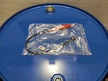 Imán de luz LED de 60cm, herramienta de garaje Flexible, reparación de pastilla magnética, mango de plástico rojo Flexible, agarrador de Metal