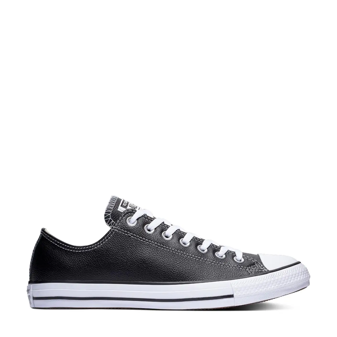 Оригинальные черные кожаные кроссовки Converse Chuck Taylor All Star унисекс 132174C - 001 | Спорт и