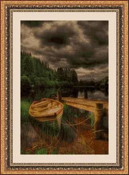 

CROSS STITCH KIT PANDATHREAD LANDSCAPES AND NATURE 34943
