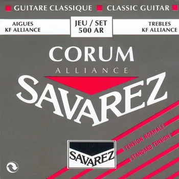 

500ar alliance Corum Rouge string kit for classical guitar Savarez