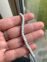 Collar sencillo con cuentas de semillas para mujer, Gargantilla corta con cuentas, joyería, Gargantilla, regalo, 1 ud.