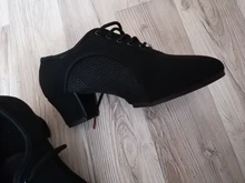 Dance-Shoes Salsa Ballroom Teachers Latin Jazz Tango Training Black Adult Women Modern