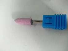 Fresas de corindón para uñas, accesorios de herramientas para manicura eléctrica con piedras de cerámica, 1 Uds.