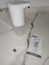 Dispensador automático de jabón líquido con Sensor inteligente, dispensador automático de espuma sin contacto con carga USB